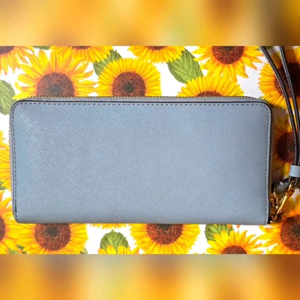 Calvin Klein Light Blue Wristlet